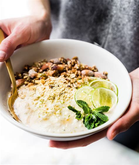 Zesty Tropical Yogurt Overnight Muesli Bowls {Gluten Free}