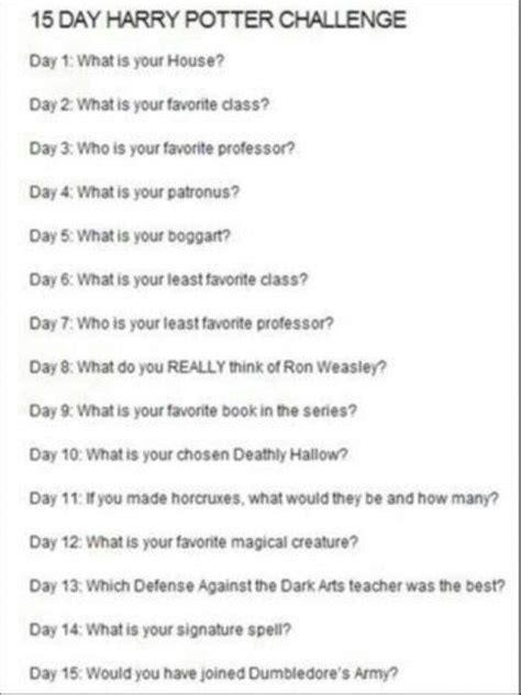 HARRY POTTER DAY CHALLENGE | Harry Potter Amino