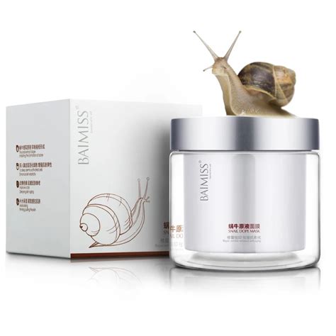 Aliexpress.com : Buy BAIMISS Snail Serum Face Mask Snail Repair ...