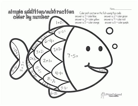 Free Addition And Subtraction Coloring Pages, Download Free Addition And Subtraction Coloring ...
