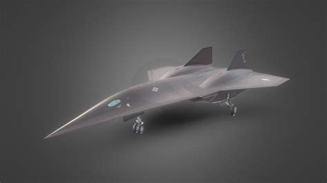 SR 72 DarkStar - Buy Royalty Free 3D model by TheEmerald [64774cd] - Sketchfab Store