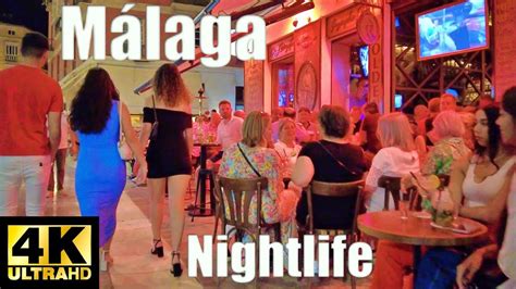 🔴Málaga Nightlife, Walking Tour 4K, Spain - YouTube