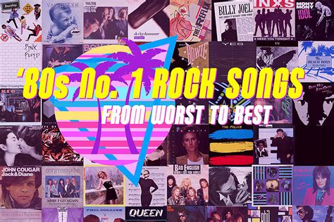 '80s No. 1 Rock Songs From Worst to Best