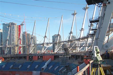 New BC Place Stadium Roof - Underhill Geomatics Ltd.