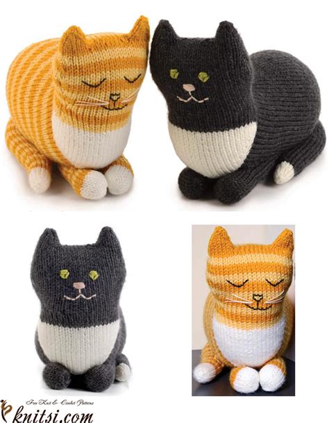 Cat knitting pattern free