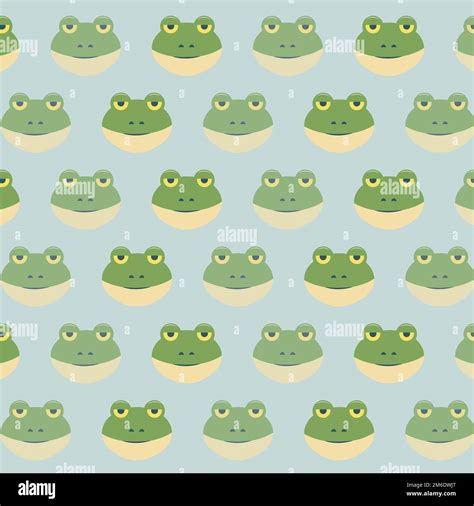 Cute Frog pattern background Stock Photo - Alamy