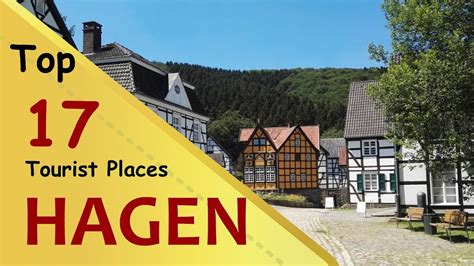 "HAGEN" Top 17 Tourist Places | Hagen Tourism | GERMANY - YouTube