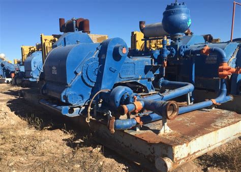 Gardner Denver PZ8 Mud Pumps | Gardner Denver | Used | Drilling Equipment Resources