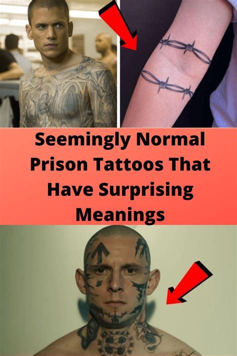 In many countries, there is a long history of prisoners getting tattoos that often have crime ...