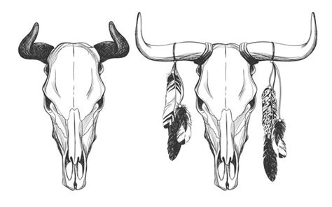 Discover 98+ about bull skull tattoo super cool - Billwildforcongress