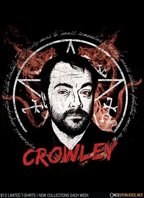 Crowley Fan Art | Supernatural, Sobrenatural, Satan