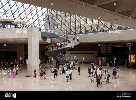 Entrance of the Louvre Museum, Paris, France, Europe Stock Photo - Alamy