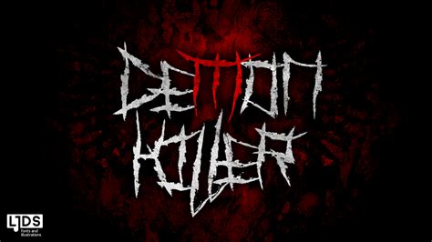 Demon Killer Font | LJ Design Studios | FontSpace