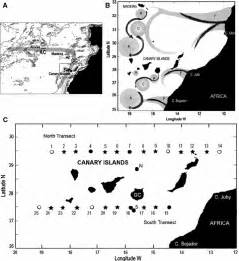 (A) North-east central Atlantic region showing the eastern boundary ...