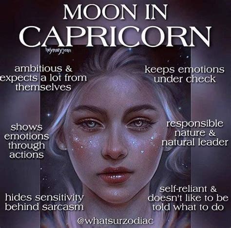 Capricorn Moon Sign | Capricorn moon, Capricorn moon sign, Aquarius traits