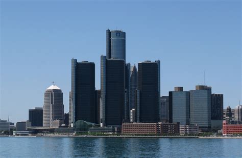 Detroit Skyline Wallpaper - WallpaperSafari