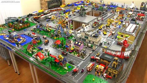 LEGO city update & walkthrough Jun. 2015! 246 sq. ft. layout!