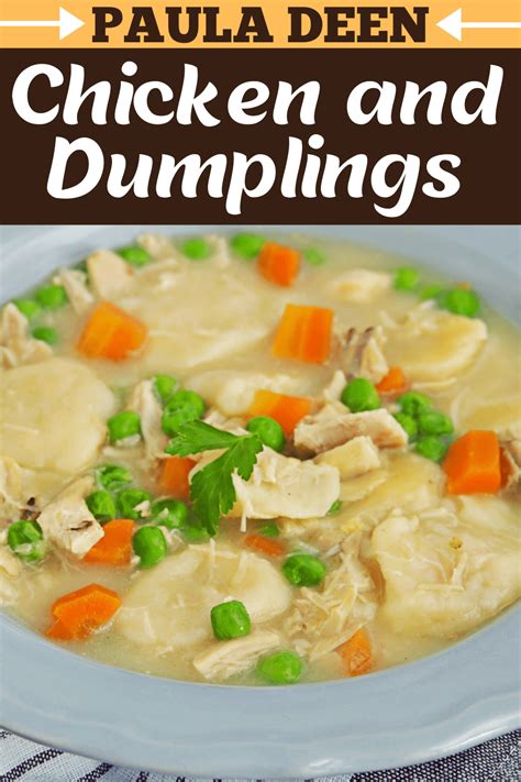 Paula Deen Chicken and Dumplings - Insanely Good