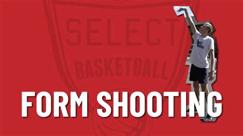 Form Shooting - Basketball drill to warm you up so your form is correct