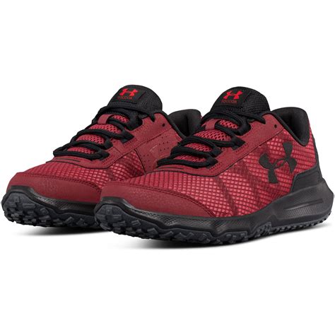 Under Armour Leather Men S Ua Toccoa Running Shoes In Red For Men