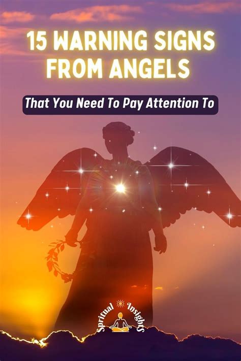 15 Warning Signs From Angels That You Need To Pay Attention To | Angel ...