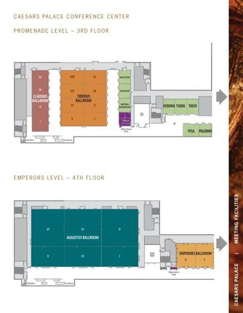 Caesars PalaCe ConferenCe Center Promenade level – 3rd floor ...