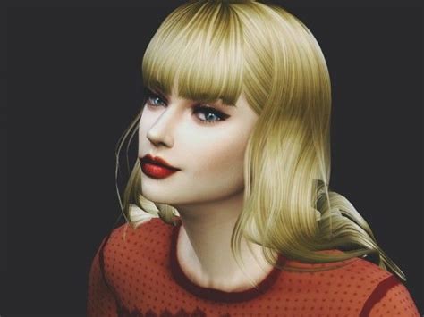 The Sims Resource: Taylor Swift by IHAEHAE • Sims 4 Downloads