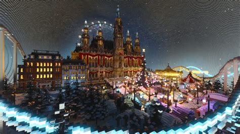 These Christmas-Themed Minecraft Maps Were Made For Charity