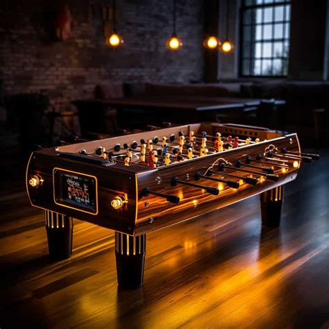 DIY Foosball Revival: Upcycling an Old Foosball Table with Solid Wood ...