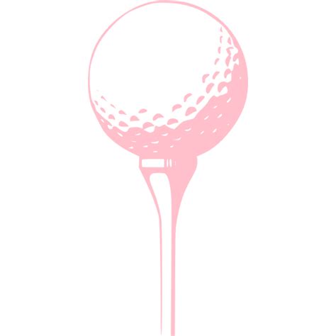 Pink golf icon - Free pink sport icons