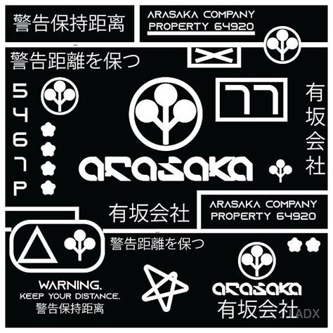 arasaka cooperation emblem. by JJ ADX | Redbubble | Cyberpunk aesthetic ...