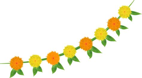 Toran marigold decoration diwali karwa choth indian festivals 21048071 PNG