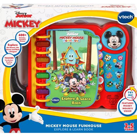 Vtech Disney Mickey Mouse Funhouse Explore And Learn Book | Learning & Development | Baby & Toys ...