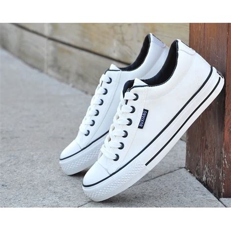 2017 High Quality Men Canvas Shoes Male White Casual Shoes Breathable ...