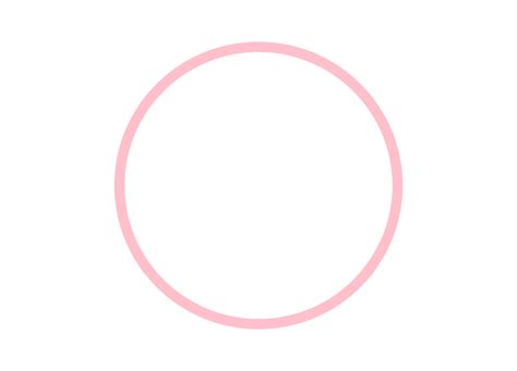 Pink Circle Outline png