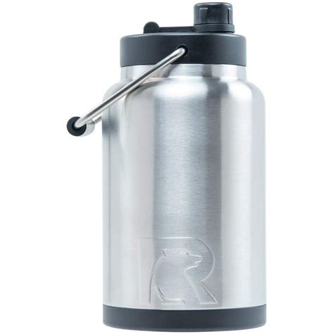 RTIC Double Wall Vacuum Insulated Stainless Steel Jug (Stainless Steel, Half Gallon) - Walmart ...