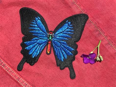 Blue Emperor Butterfly - Etsy