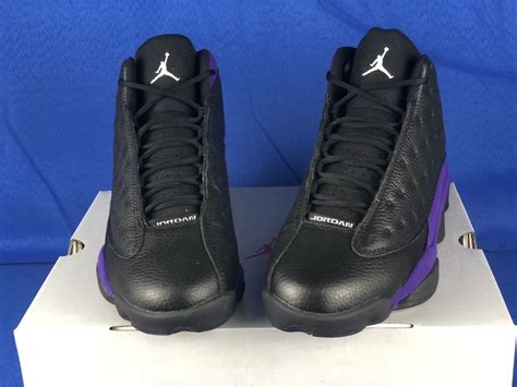 Air Jordan 13 Retro Black/Court Purple/White DJ5982-015 - FavSole.com