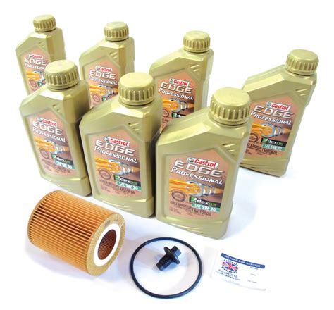 Buy Oil Change Kit With MANN Oil Filter LR013148, Castrol Edge Professional 5W/30 Oil & Reminder ...