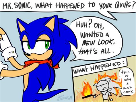 Sonic Got A Haircut by PukoPop on DeviantArt