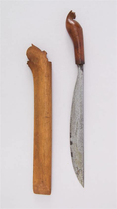 Knife (Golok) with Sheath | Malayan | The Metropolitan Museum of Art