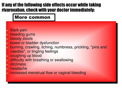 Xarelto Side Effects