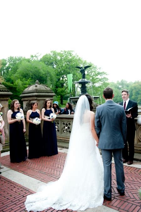 Spring Wedding at Bethesda Fountain, Central Park