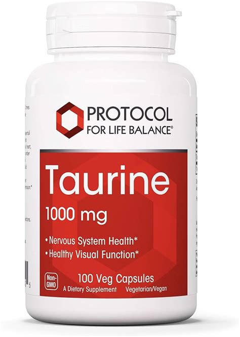 Taurine Side Effects Blood Pressure