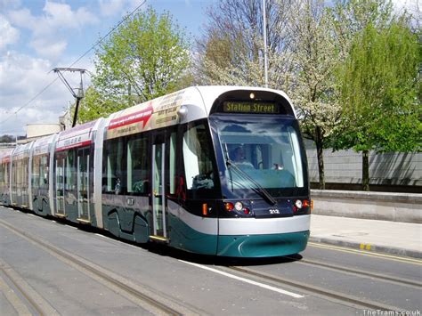 Picture of Nottingham Express Transit tram 212 at Goldsmith Street ...