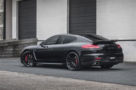 A Ride to Drool Over: Black Porsche Panamera on ADV1 Wheels | Black ...