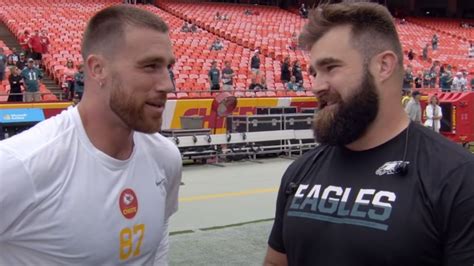 Travis And Jason Kelce Get Honest About How They Felt Watching Each ...