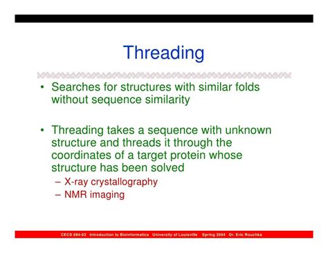 Protein Structure Prediction