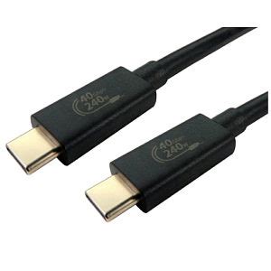 1m Certified USB4 40Gbps Cable with 240W EPR USB C to C USB4-5100E ...