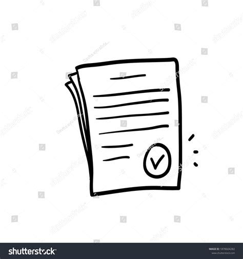 55,437 Document Doodle Images, Stock Photos & Vectors | Shutterstock